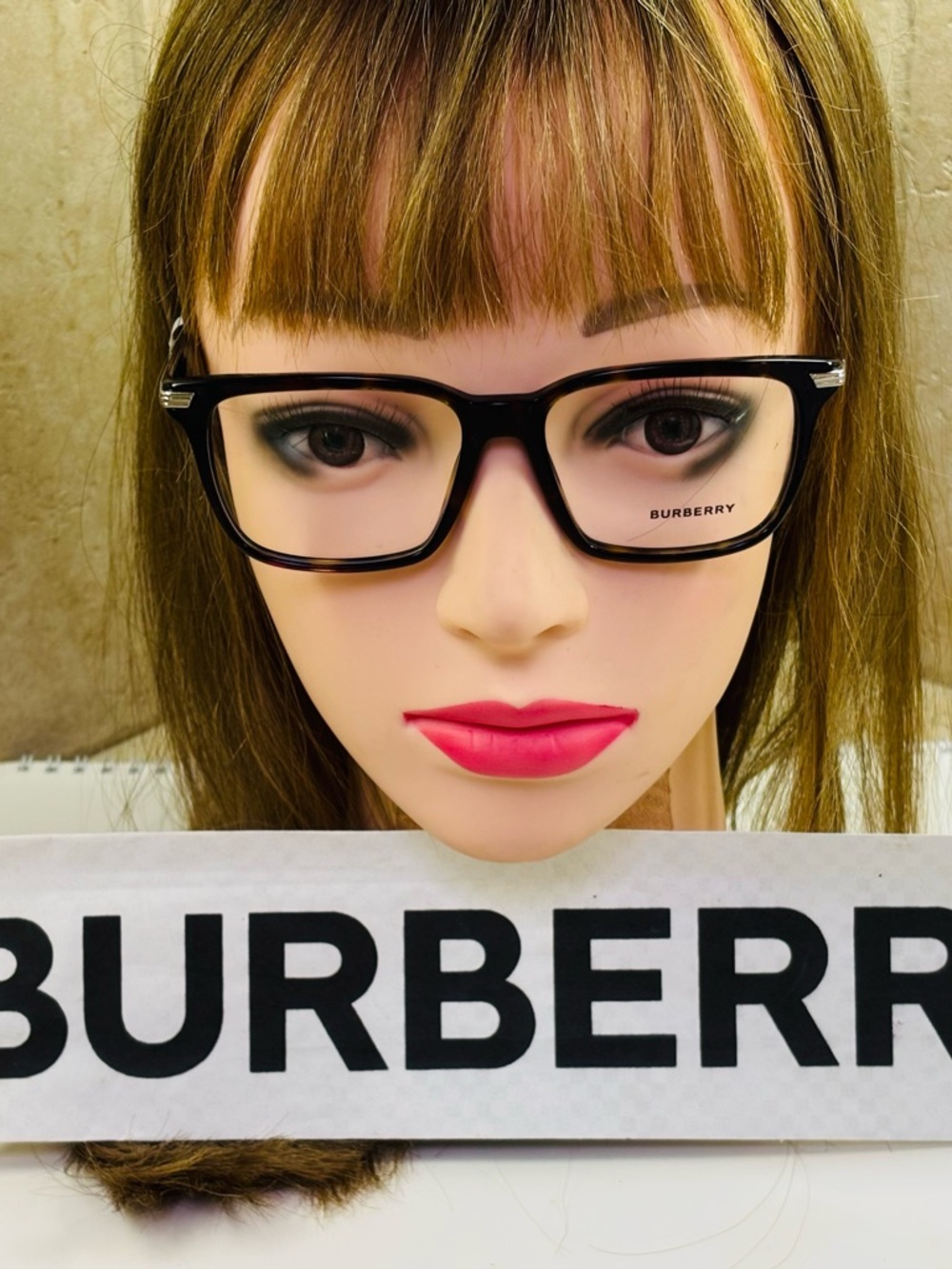 New Burberry BE2378 3002 Ellis Dark Havana Optical Glasses Extra Long Temples - Picture 2 of 13